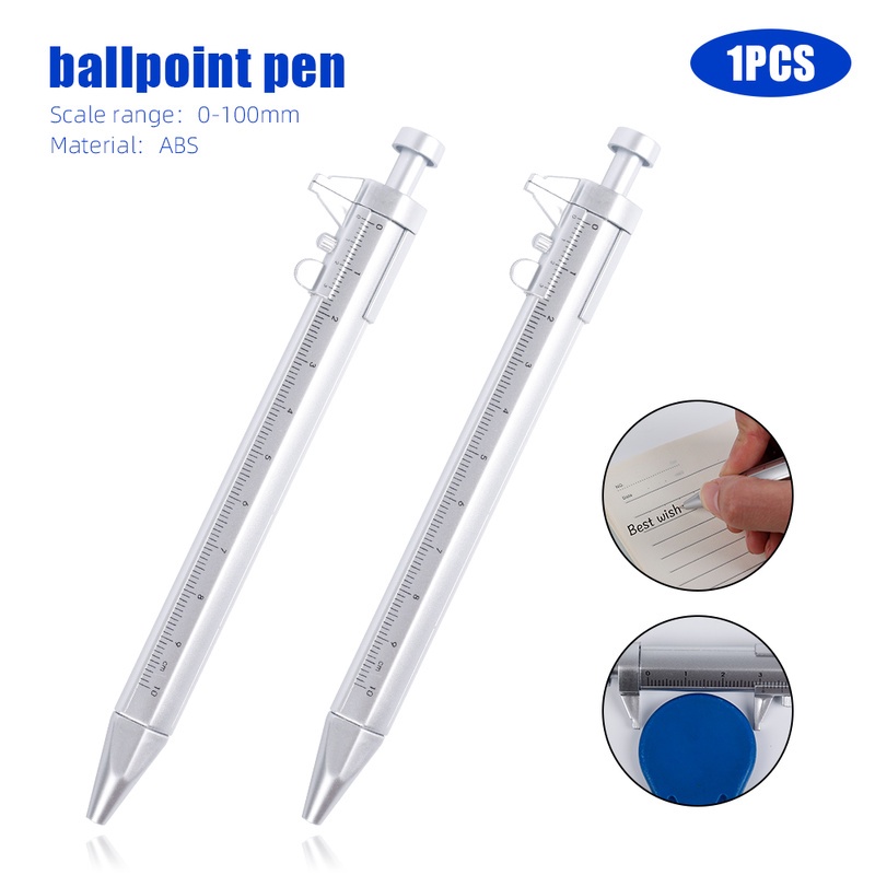 1 Bút Bi 0.5mm Đầu Bi Lăn Bằng Nhựa Đa Năng