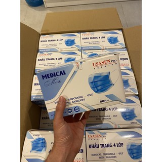 Khẩu trang y tế 4 lớp USA