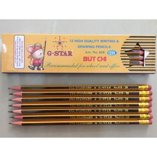 Bút chì gỗ 2B cao cấp GSTAR - 018