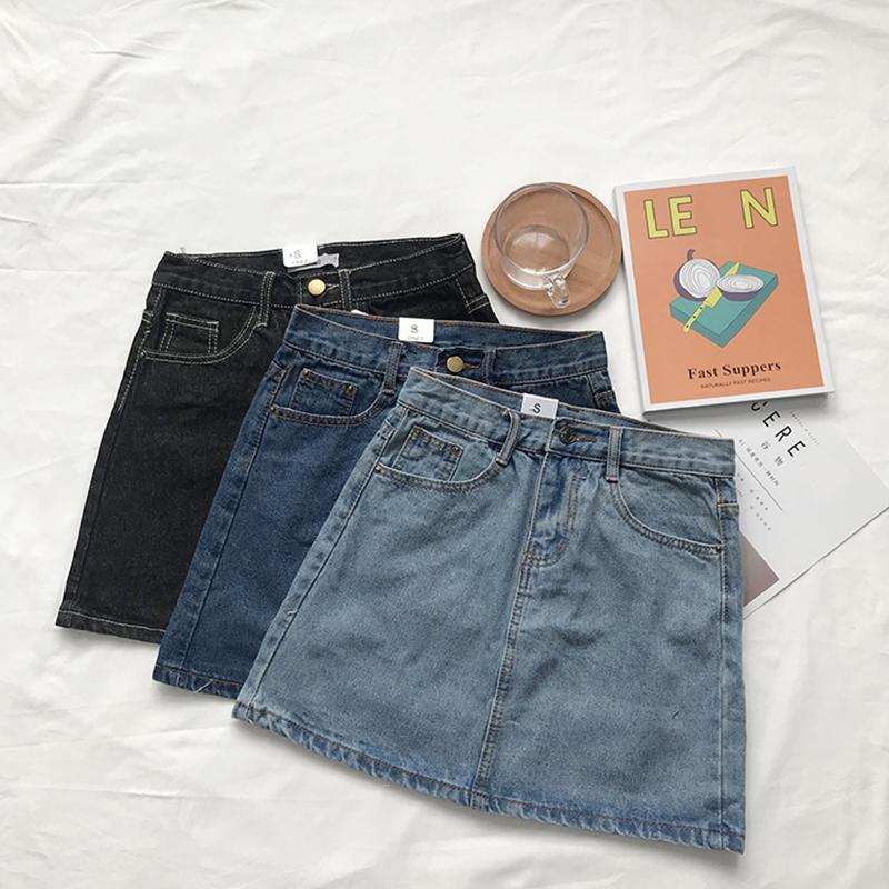 Chân Váy Denim Thời Trang Cá Tính Dành Cho Nữ | BigBuy360 - bigbuy360.vn
