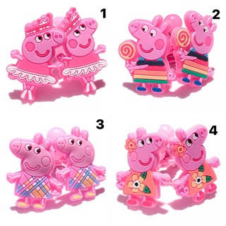 Cột tóc hình heo peppa xinh xắn, bé nào cũng thích