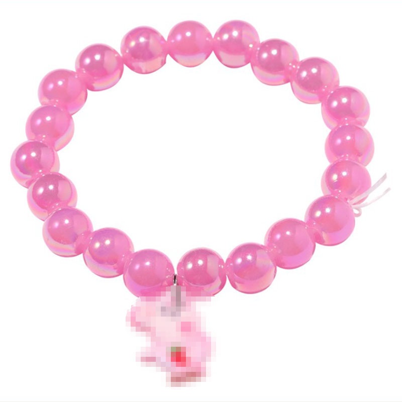 Vòng Đeo Tay Nhựa Họa Tiết Hoạt Hình Dễ Thương Cho Bé