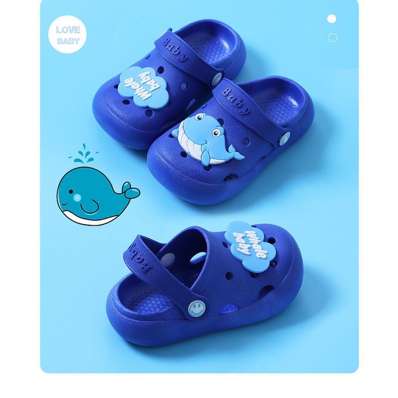 Dép sục trẻ em cho bé trai bé gái từ 1-5 tuổi [DUCK BABY] hình thú ngộ nghĩnh đi siêu êm LUCKY SHOES VN - H000006DUCK