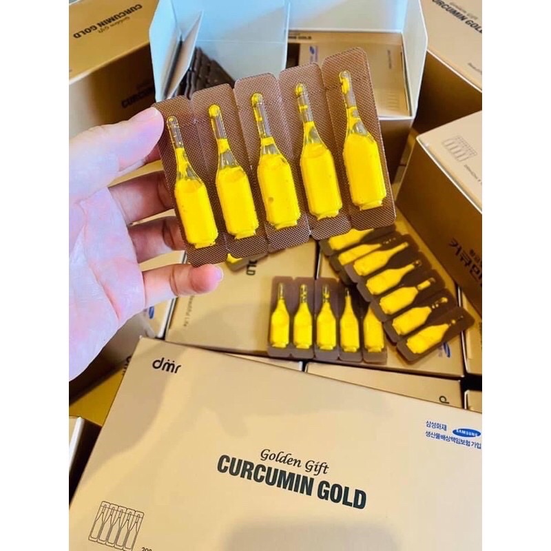 ⭐[ Hàng Bay - Date Mới ] Nghệ Nano Curcumin Gold Hàn Quốc 100 Tép ⭐