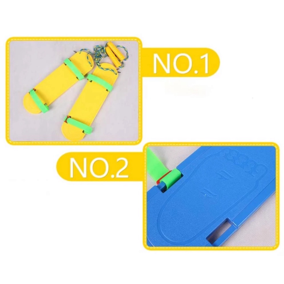 Cặp cà kheo đôi chất liệu nhựa an toàn cho bé vui chơi hoạt động (1433CCK)