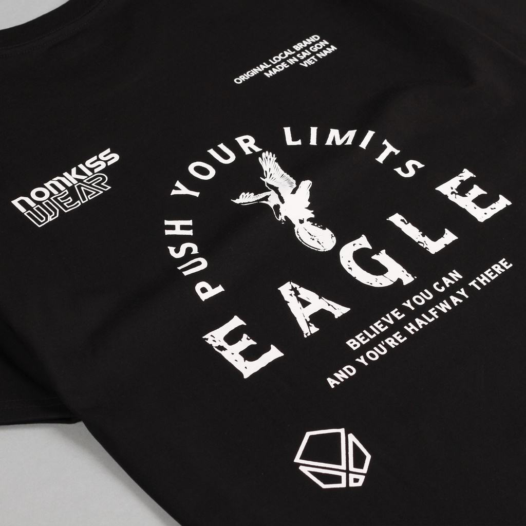 Áo Oversized Eagle - Push Your Limits 𝐋𝐎𝐂𝐀𝐋 𝐁𝐑𝐀𝐍𝐃 được ae gymer tin tưởng.