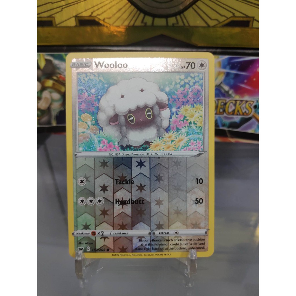 [ Dưa Hấu Yugioh ] Lá bài thẻ bài Pokemon Wooloo