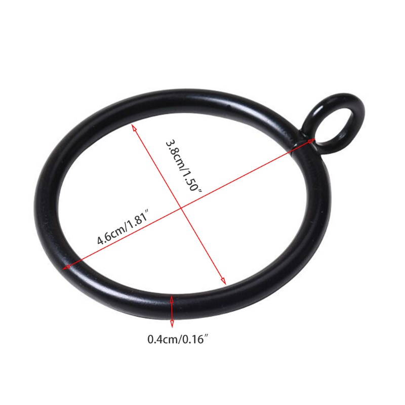 20 Khoen Kim Loại Gắn Rèm Cửa Tiện Lợi ​