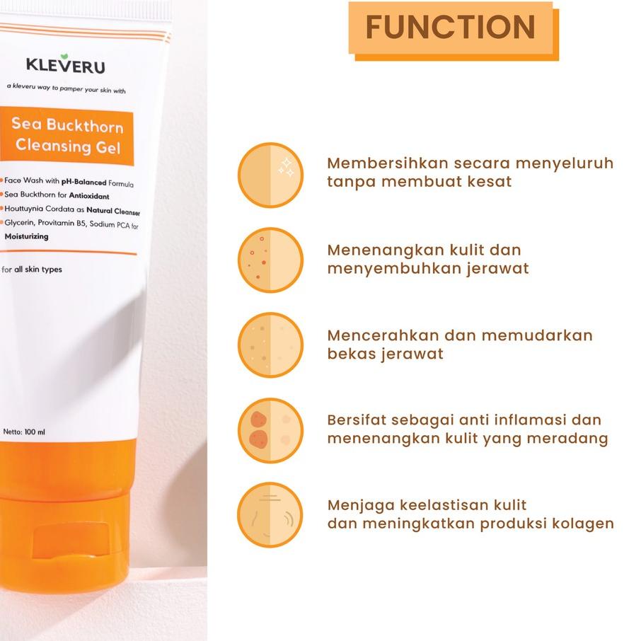 Sữa Rửa Mặt Và Tinh Chất KLEVERU Sea Buckthorn Series Cao Cấp X | BigBuy360 - bigbuy360.vn