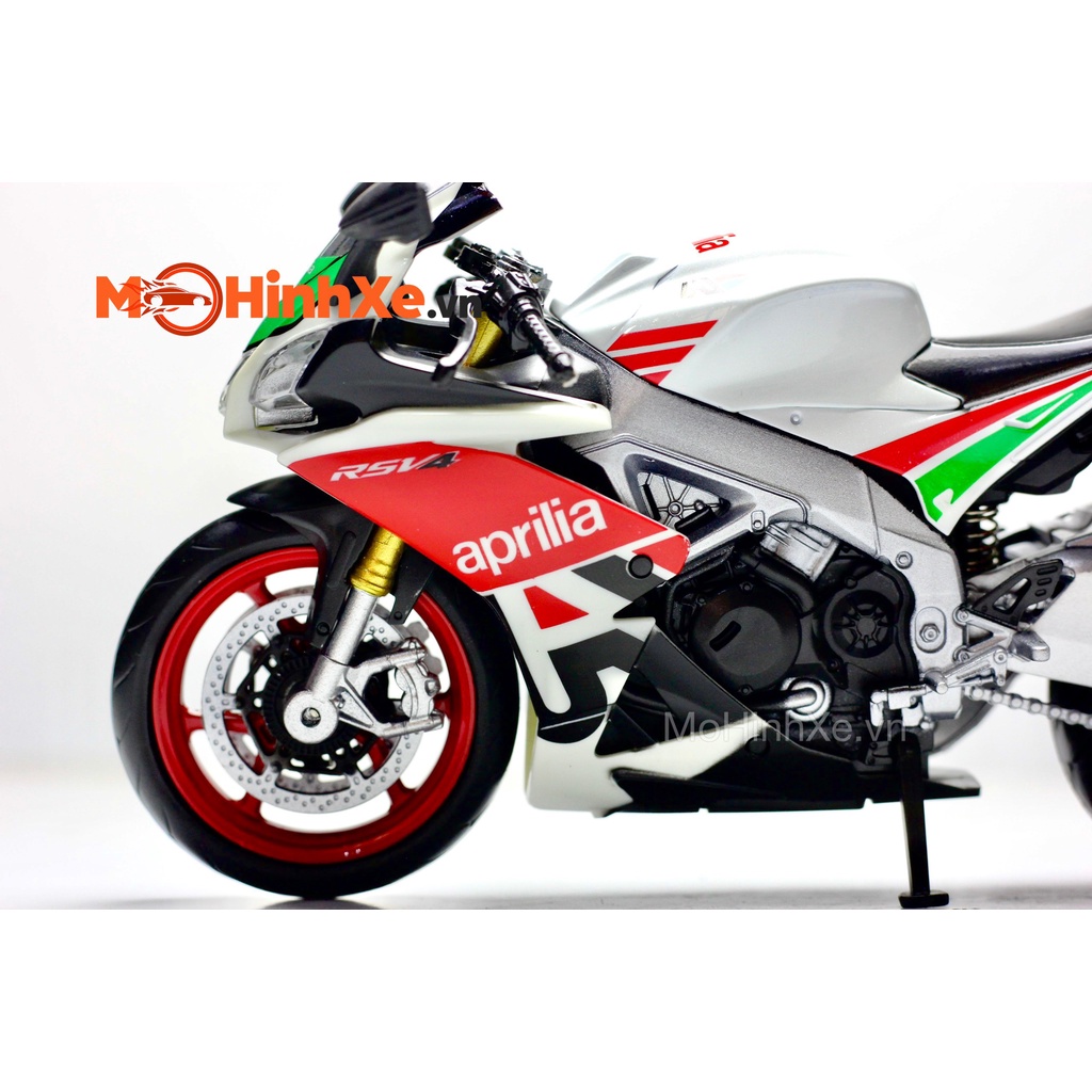 MÔ HÌNH XE APRILIA RSV 4 RR1000 1:12 UNI-FORTUNE