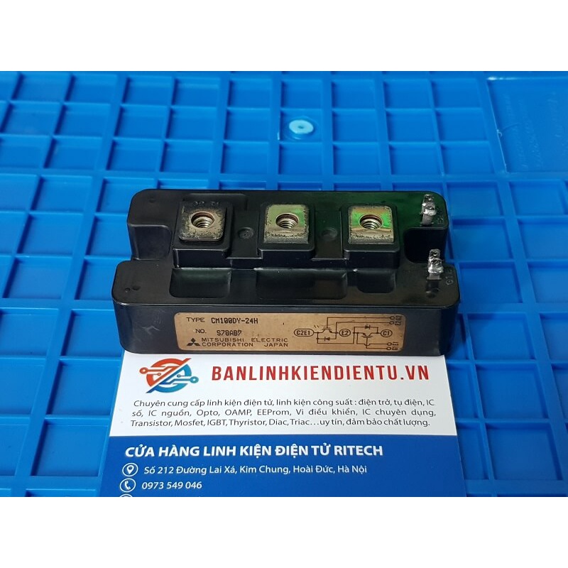 Linh Kiện Máy Hàn Công Nghiệp Kí Hiệu Sản Phẩm CM100DY-24H ( tháo máy )