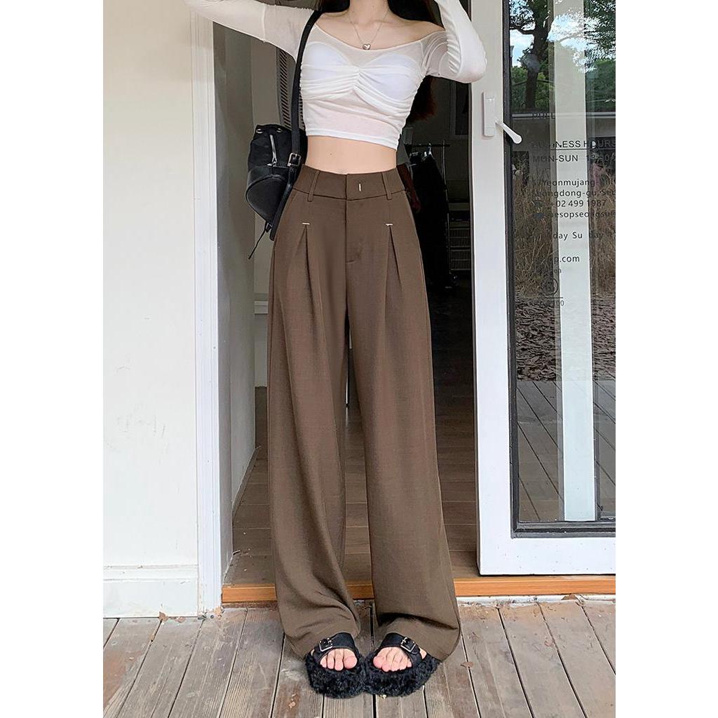 Quần Dài Ống Rộng Thời Trang Mùa Thu Phong Cách Mới 66973