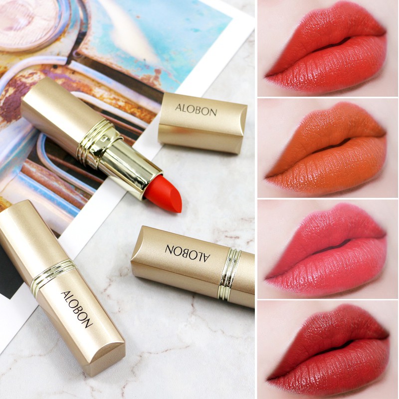 [Hàng mới về]  Son môi ALOBON không dính ly lâu trôi hiệu quả