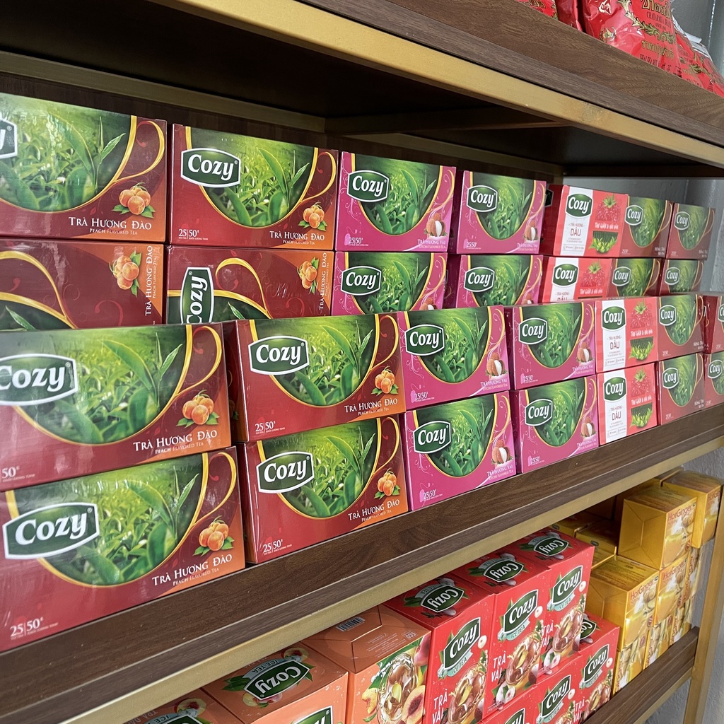 Trà Túi Lọc Cozy Có Đủ Các Mùi Hộp 25 Gói