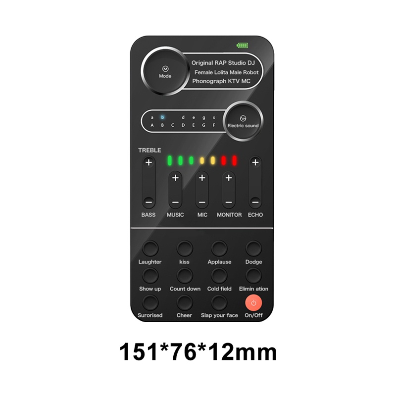 Thiết Bị Loa Mini Di Động Thay Đổi Giọng Nói Đa Hiệu Ứng Trực Tiếp Cho PC
