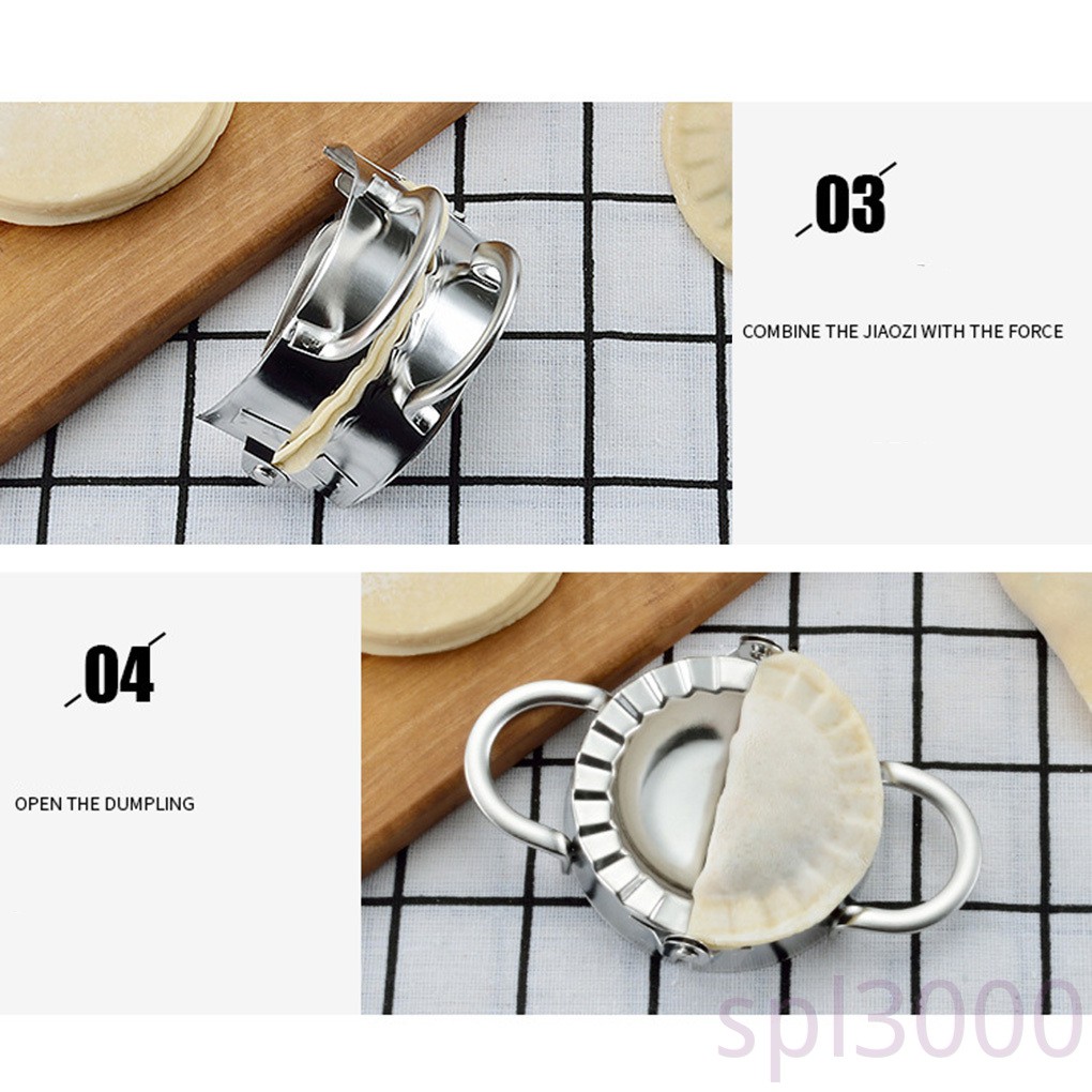 Set 2 Khuôn Làm Bánh Xếp Bằng Thép Không Gỉ