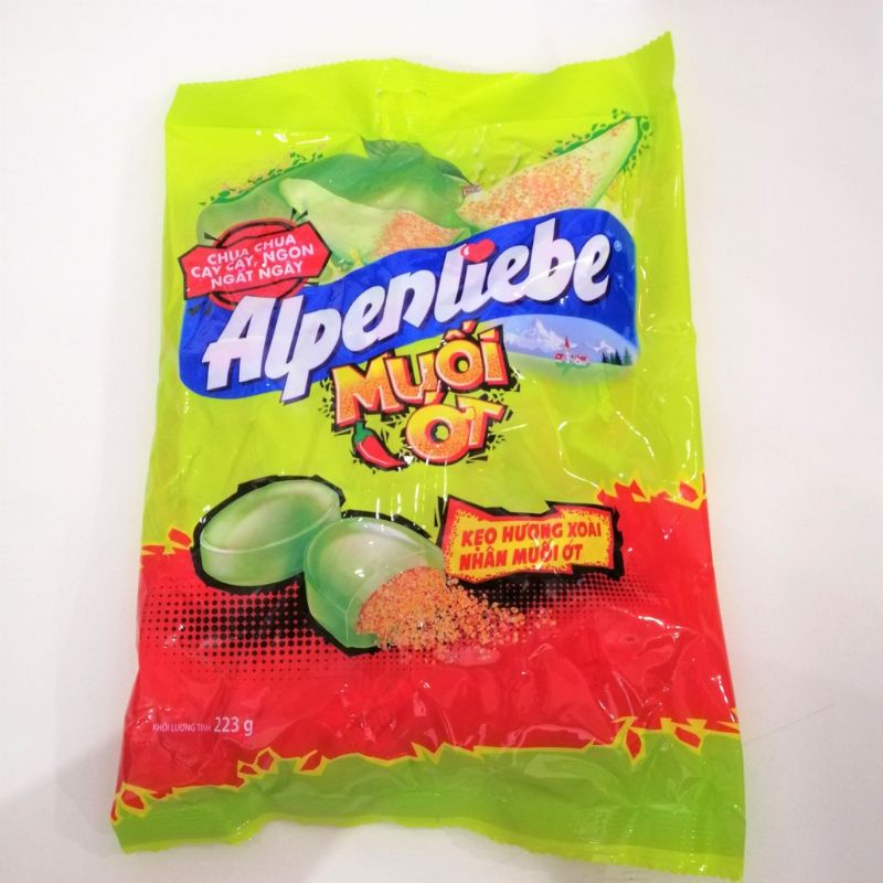 KẸO XOÀI MUỐI ỚT ALPENLIEBE ( Bịch 87gr )