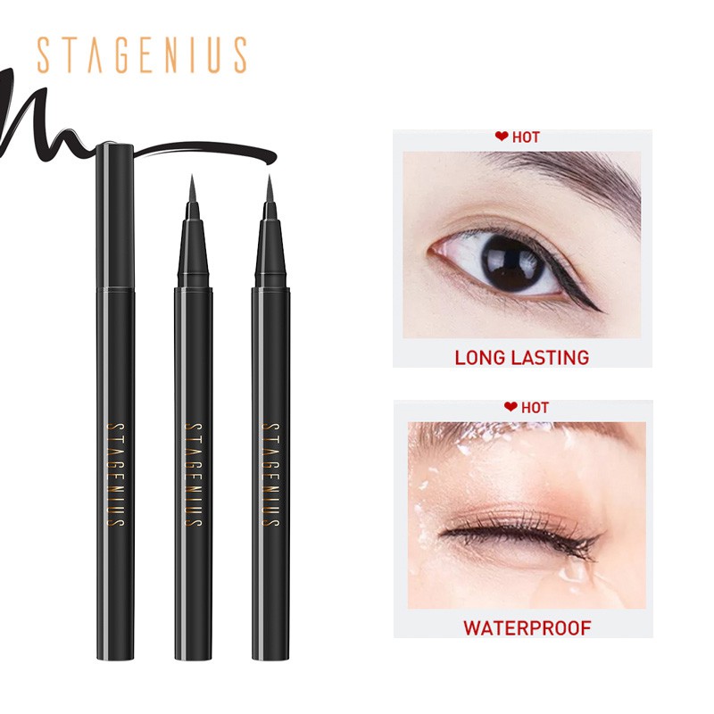 Bút Kẻ Mắt Stagenius Lâu Trôi Chống Thấm Nước Dễ Lên Và Màu Nhanh Khô | BigBuy360 - bigbuy360.vn