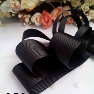 10 mét ruy băng đen 2,5cm