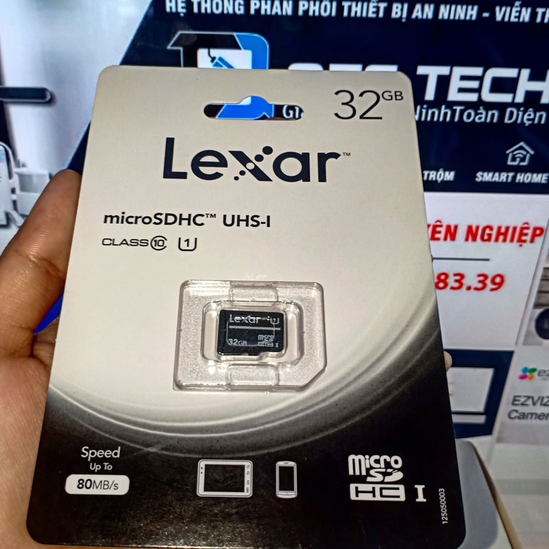 Thẻ Nhớ LEXAR Micro SDXC 32GB, 64GB,128GB Class 10 Chính Hãng