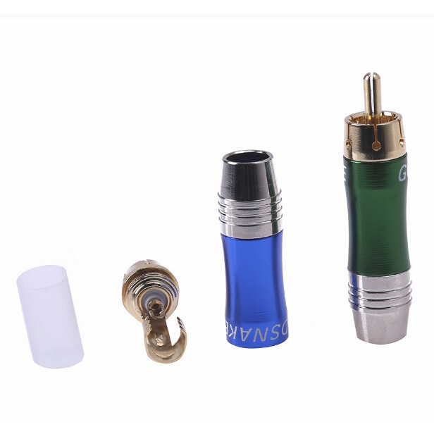 Đầu cắm âm thanh mạ vàng RCA cao cấp - Đầu Hoa Sen