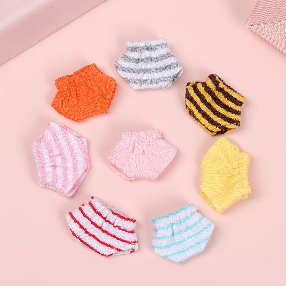 BEBETTERM Quần Lót Vải Cotton Phối Ren Xinh Xắn Cho Búp Bê