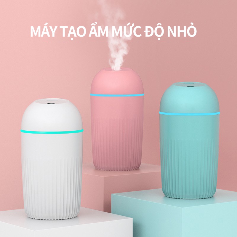 Máy Phun Sương Tạo Ẩm Dung Tích Lớn 420ml Máy Khuếch Tán Tinh Dầu Cao Cấp Giúpa Thơm Phòng &amp; Đuổi Muỗi