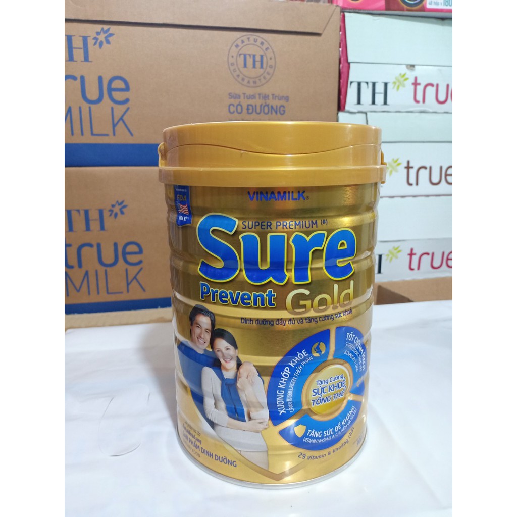 [SỮA CHO NGƯỜI GIÀ] Sữa bột Sure Prevent Gold 900g