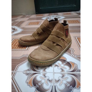 Giày retro chất da lộn, phong cách unisex (ảnh thật)