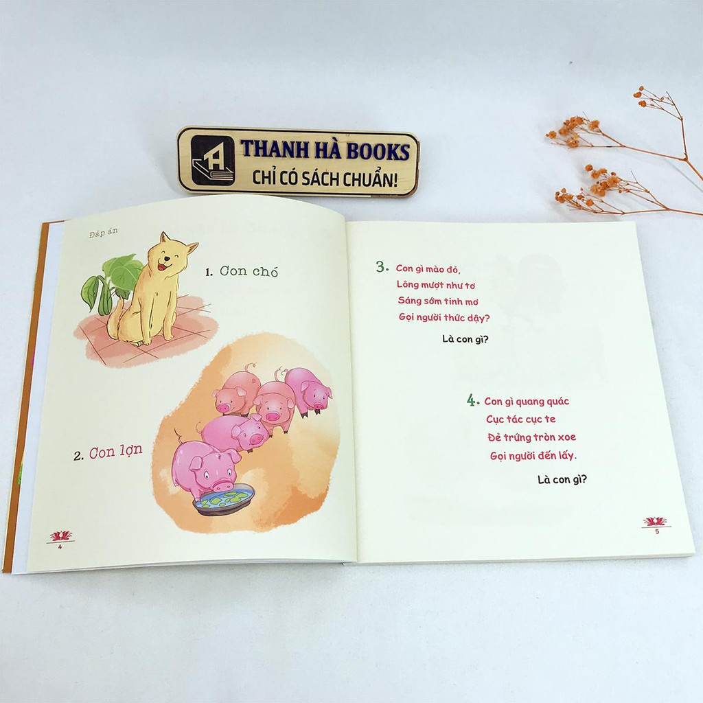 Sách - Câu đố và trò chơi dân gian bằng tranh cho bé tập đọc - Thanh Hà Books