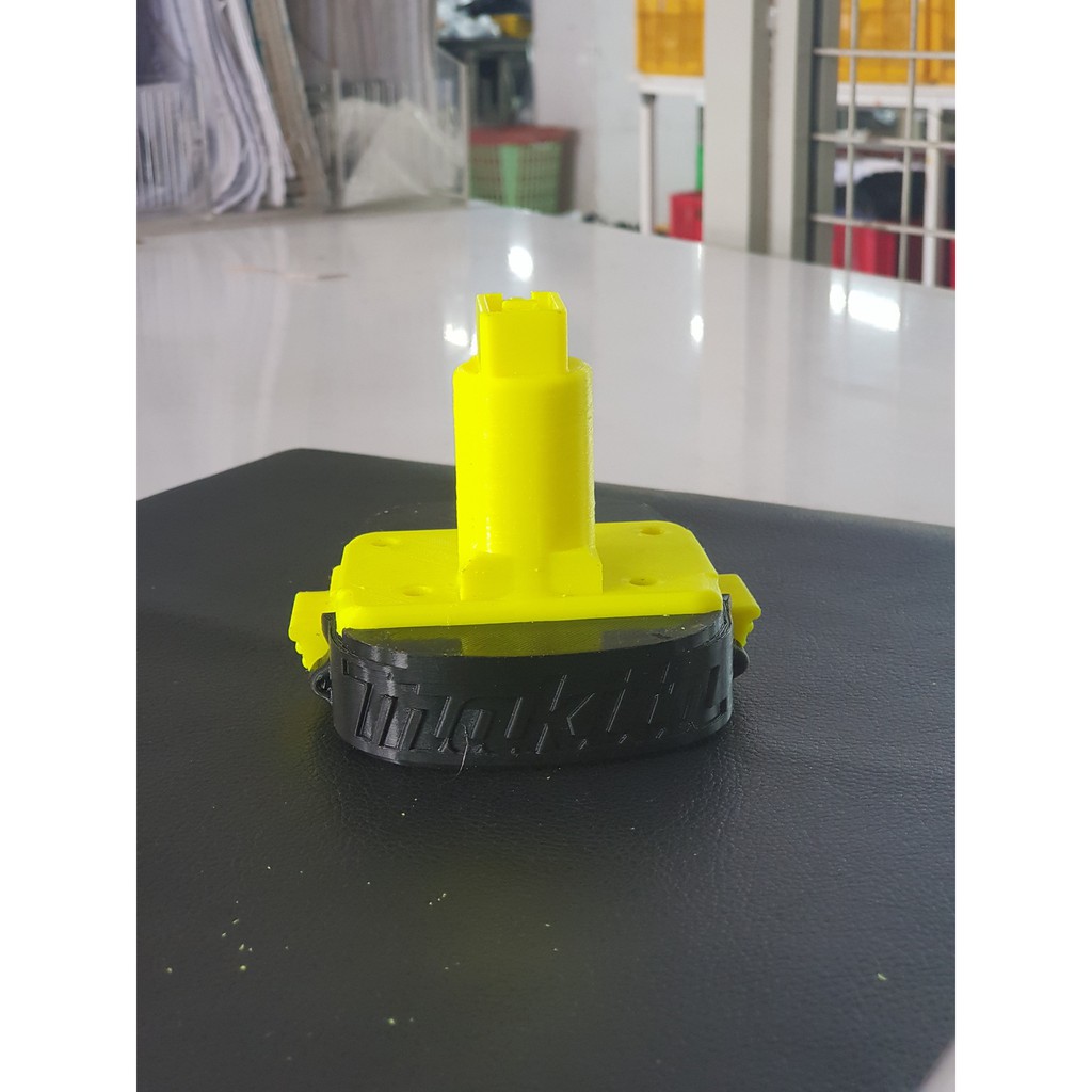 Đế chuyển Pin Makita trượt cho máy Dewalt chọt