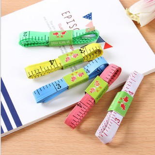 Thước dây cầm tay mini có đầu sắt có chiều dài 1,55m đo chiều cao, quần áo, eo bụng