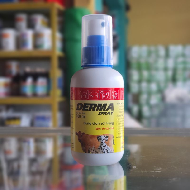 Derma spray - dung dịch sát trùng 100ml