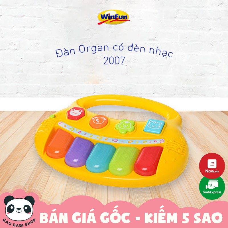 FREESHIP !!! Đàn Organ có đèn nhạc Winfun 2007 chính hãng