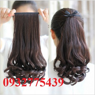 Tóc giả cột xoăn tg8345