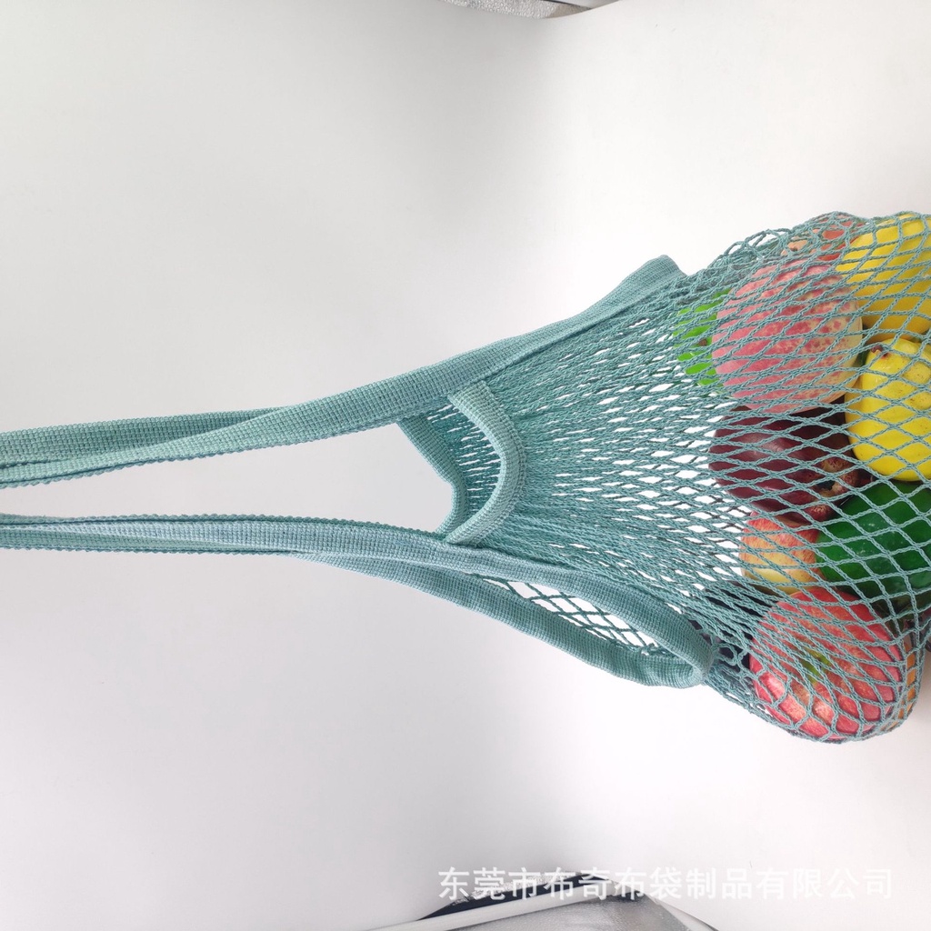 Túi lưới YUNFAN vải cotton thời trang mua sắm/ đi biển