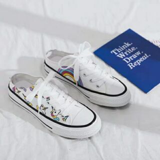 (Sẵn) Giày đạp gót unicorn - ảnh thật cuối