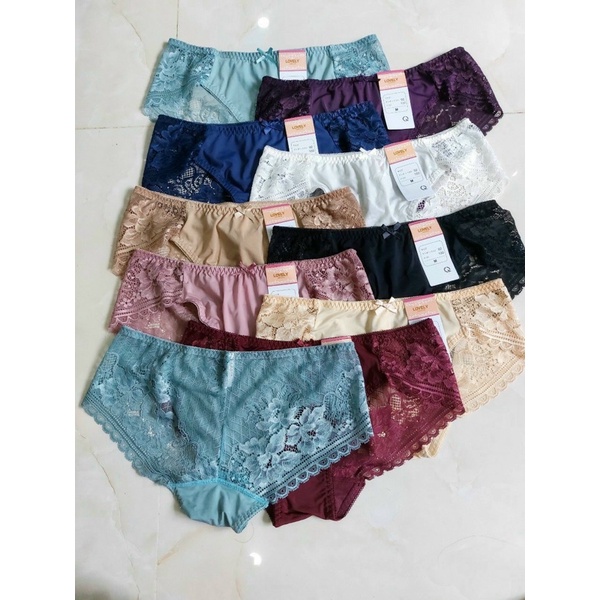 Quần lót Ren cao cấp Lovely 1517 loại vải mới tag 89K