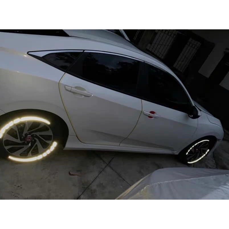 DECAL DÁN LỐP Ô TÔ PHẢN QUANG