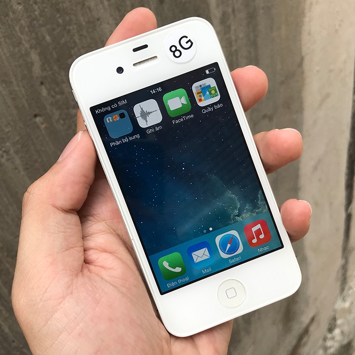[Sỉ] Điện thoại iPhone 4S 16Gb bản Quốc Tế nghe gọi lắp sim-Bảo hành 5 tháng