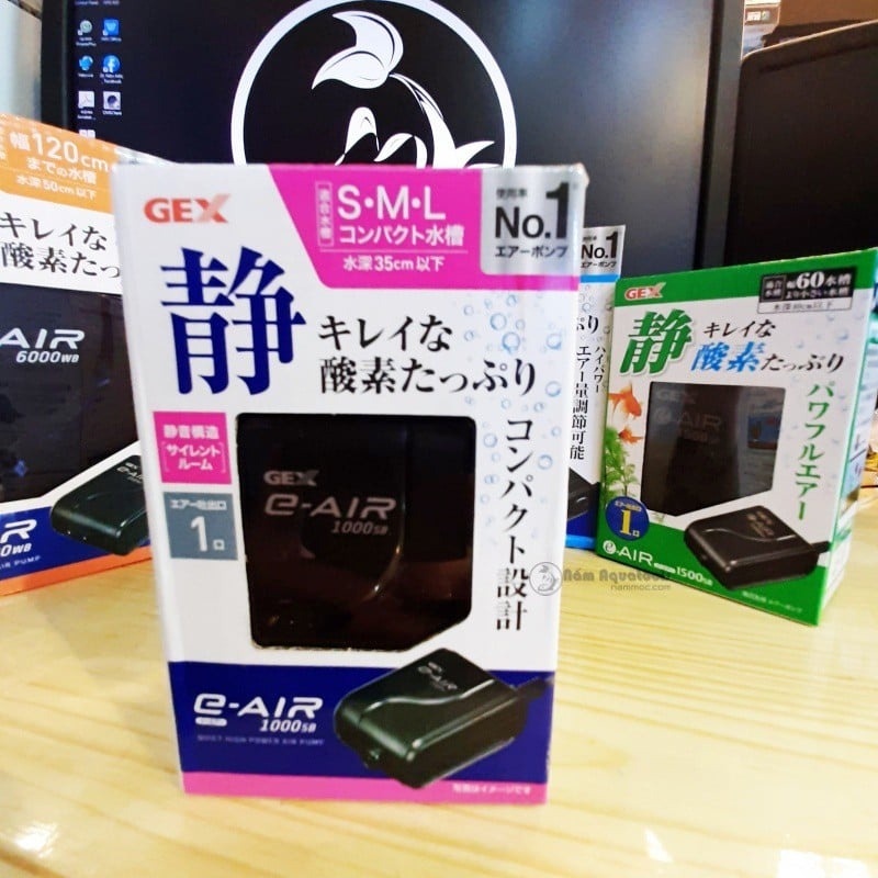 Máy Sủi Oxy Gex E-air 1000 | 1500 | 2000 | 4000 | 6000