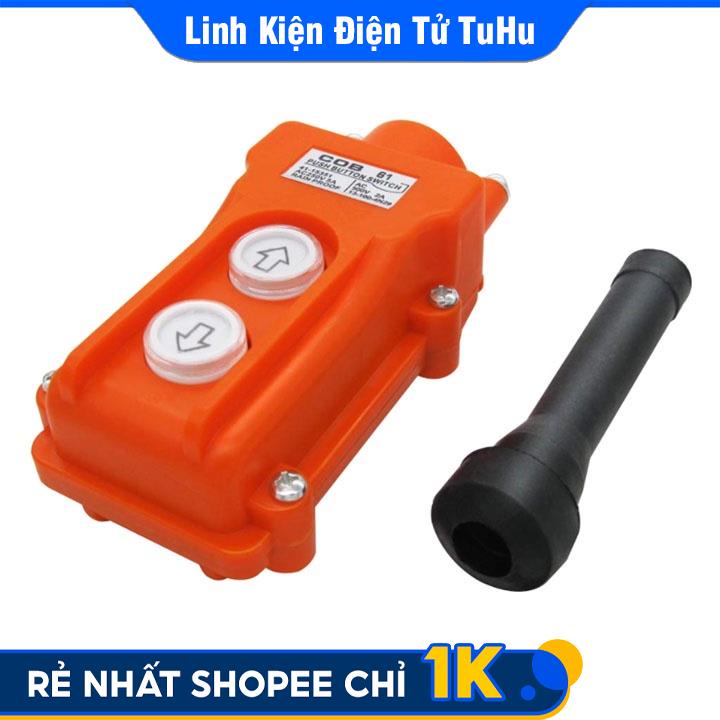 Tay Điều Khiển Máy Tời COB 61 (Đảo Chiều Động Cơ) 2 Nút