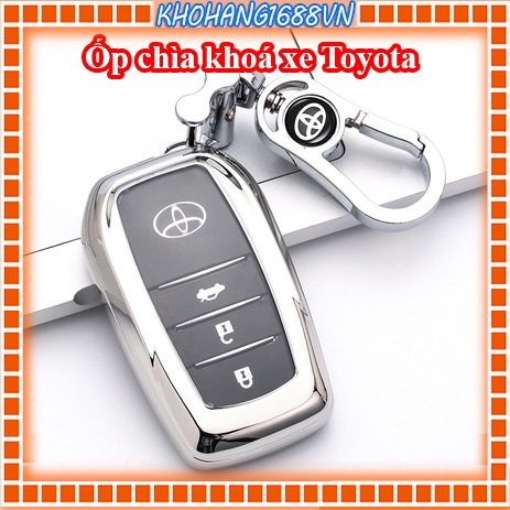 Ốp chìa khoá TPU sang trọng dành cho xe Toyota Fortuner, Hilux...