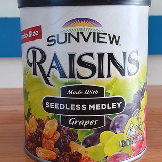 Nho Khô Lon Thập Cẩm Sunview Raisins 425gram