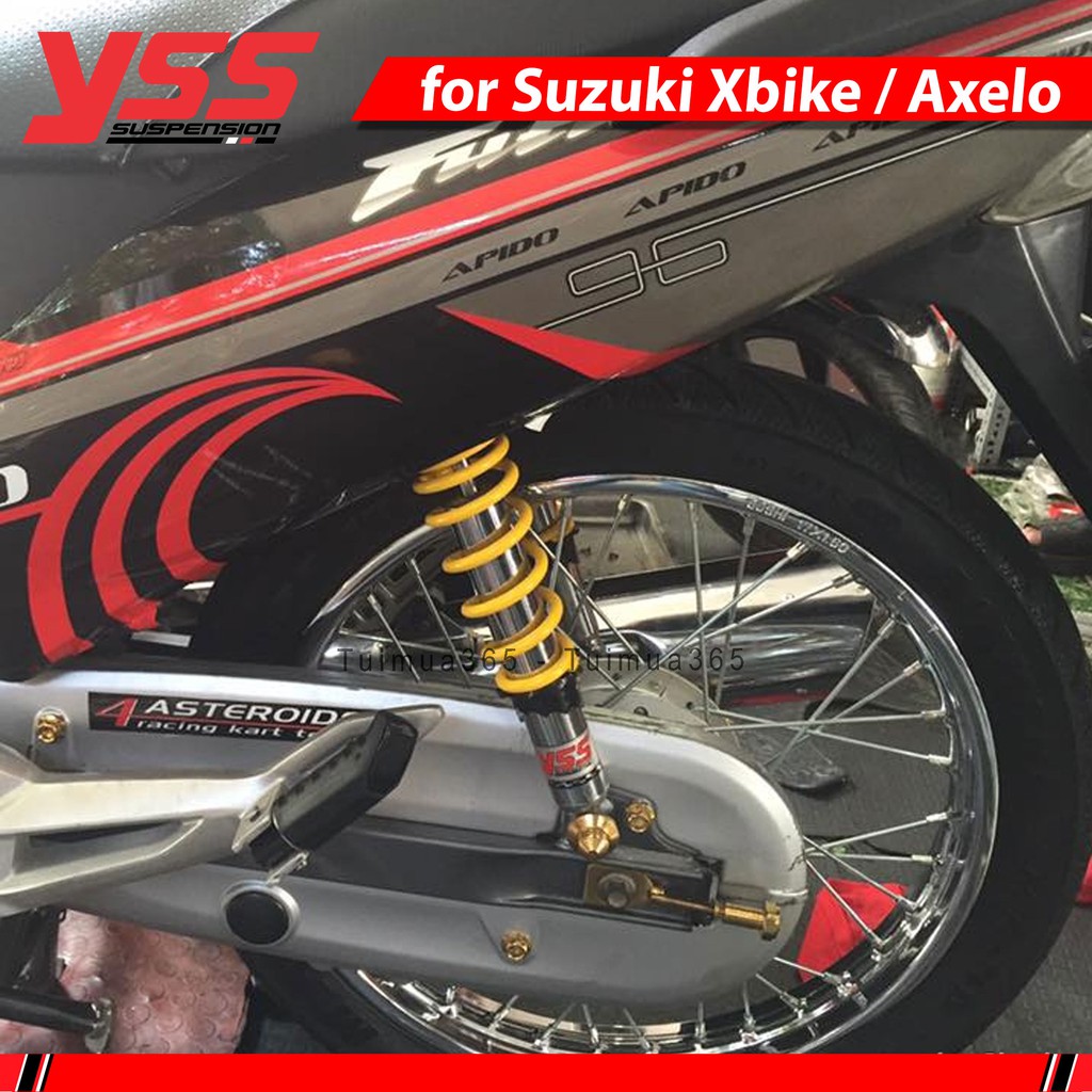 Phuộc YSS Nice Crom/Vàng Honda Dream - Wave - Axelo - Xbike ( Thái Lan )