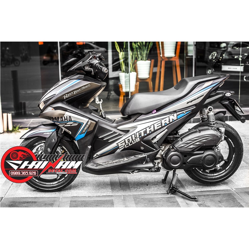 Tem Trùm NVX Phong Cách Đen Bạc
