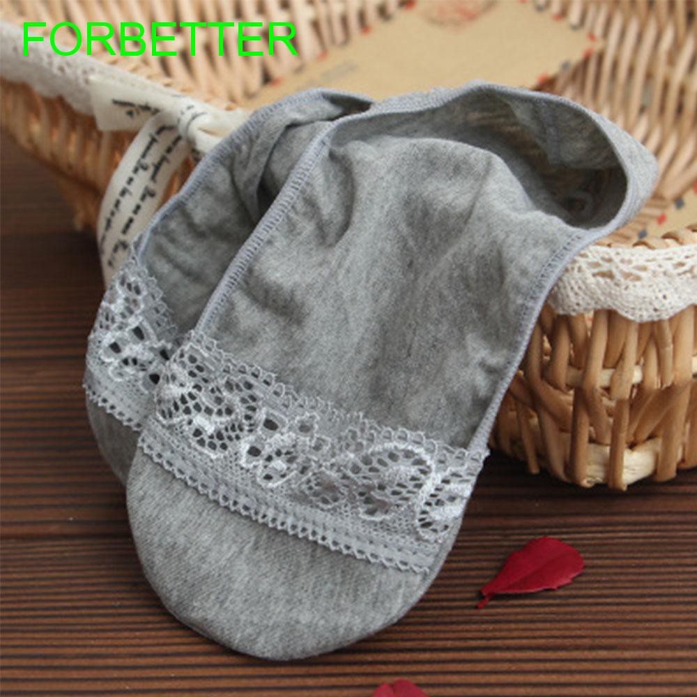 Low Cut Women Girl Invisible Solid Solid Color Non-slip | BigBuy360 - bigbuy360.vn