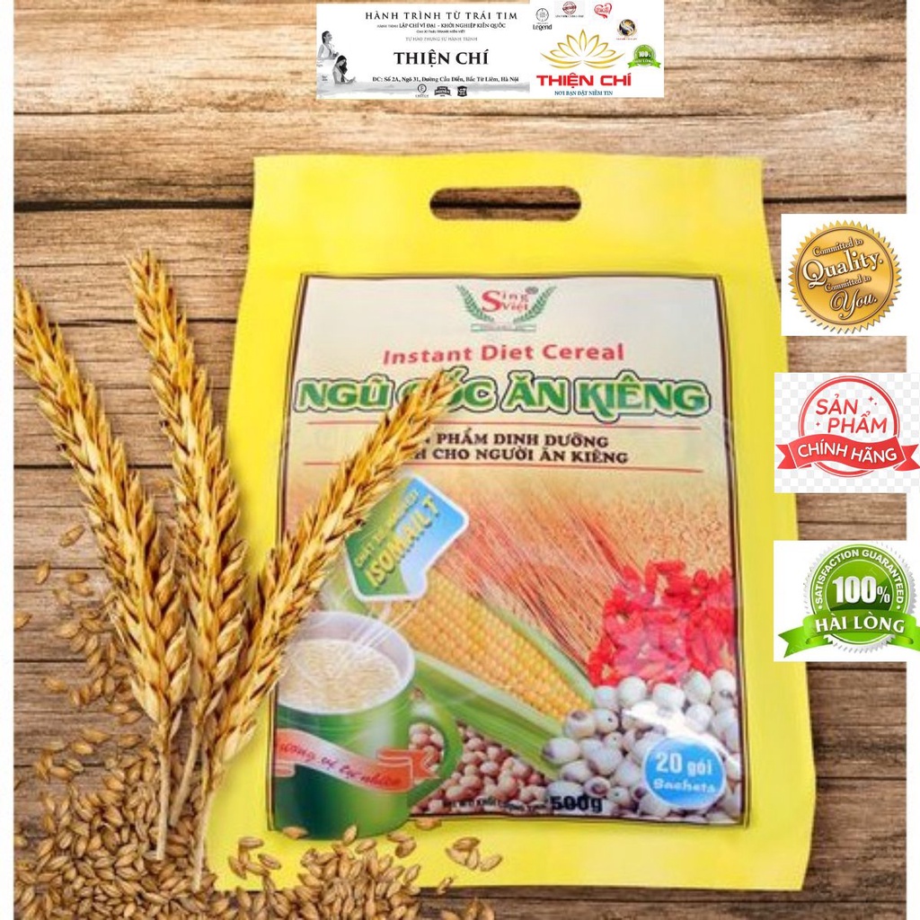 Ngũ cốc ăn kiêng 500g Sing Việt - Không đường, tốt cho sức khỏe