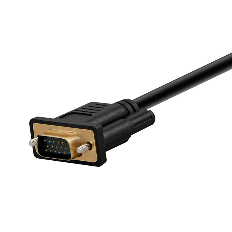 FAVN Bless Hdmi to Vga 1.8m HD Adapter Cable Cord Audio Video HDMI male to VGA male cable Glory