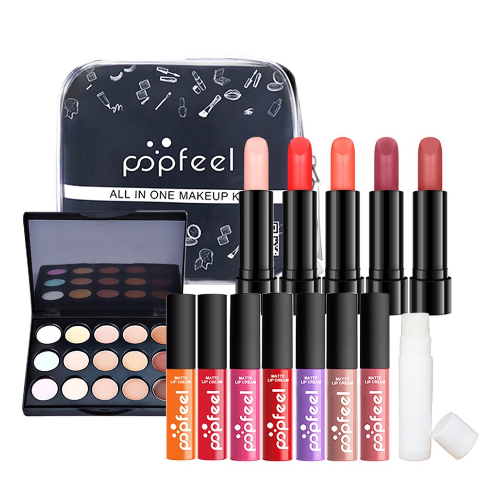 Practical Makeup Set For Beginners Girls Light All-in-one Multi-functional